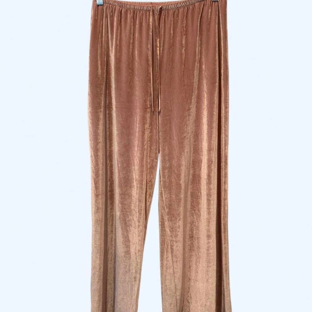 Victoria's Secret pink velvet pants Size L